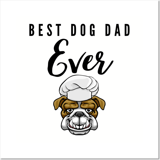 Dog Dad Wall Art by Calvin Apparels